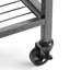 Porte-canne à pêche 15 pièces et chariot organisateur avec roues pour le garage, haute compatibilité et durabilité