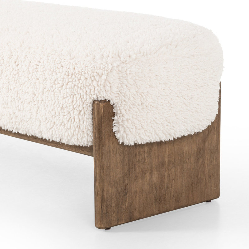 Kirby Accent Bench, Andes Natural Teddy