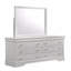Miroir d'appoint moderne avec cadre en bois-1195757340