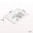 24 Inch Bathroom Vessel Sink, Ceramic Bathroom Vanity Sink Top Without Overflow,  Convenient For Storing Personal Items - Glossy White-1068103838