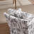 Linen Upholstered Armchair-1482415718