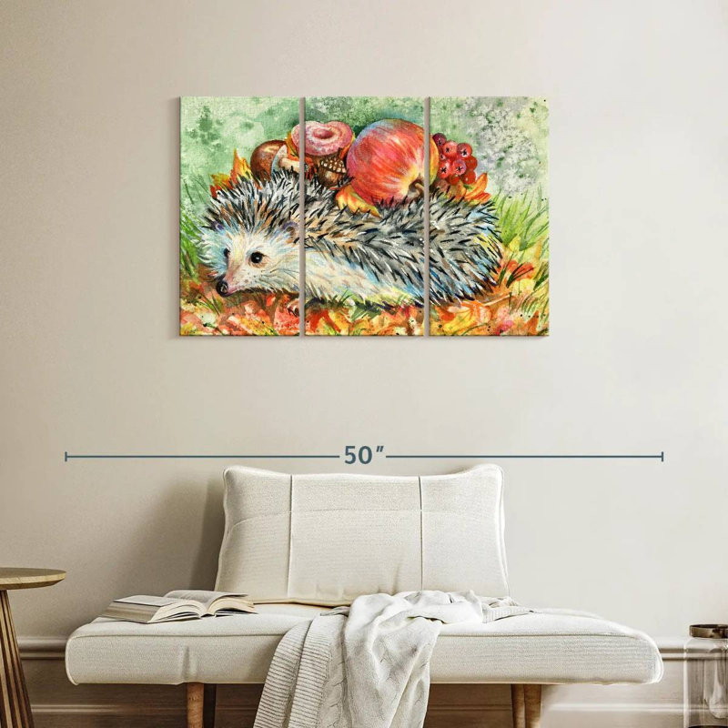 Brampt Hedgehog, 24" H x 38" W