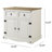 Likins 35.83'' Solid Wood Sideboard