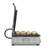 Waring 7.75 in. Cast Iron Non Stick Electric Grill Sandwich Maker & Panini Press with Lid