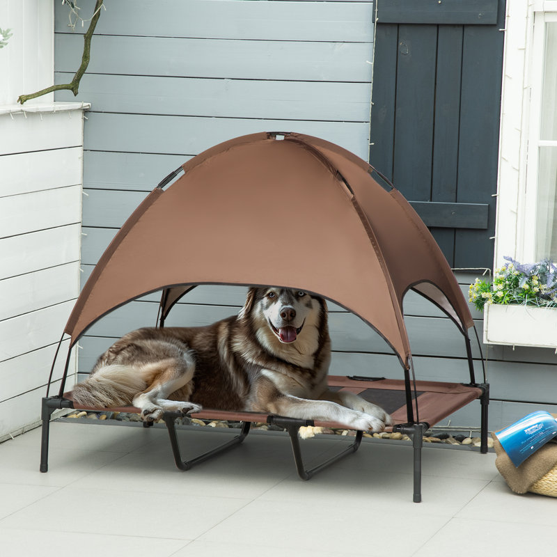 Polyester Pet Bed, Brown