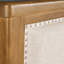 Gwenaelle Solid Wood Oak Veneer Bed Frame-958183577