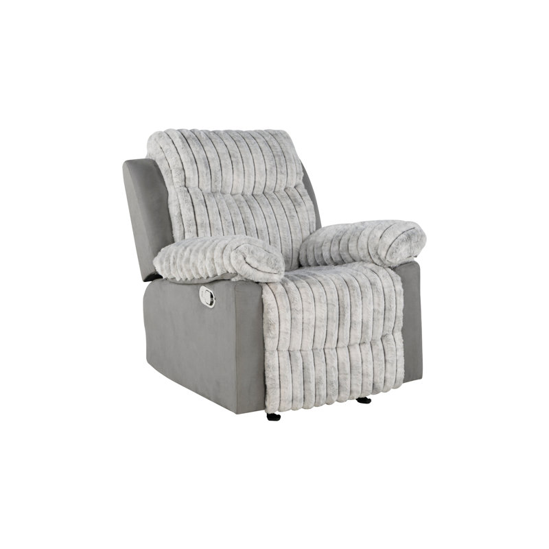Fauteuil inclinable Evoza - gris