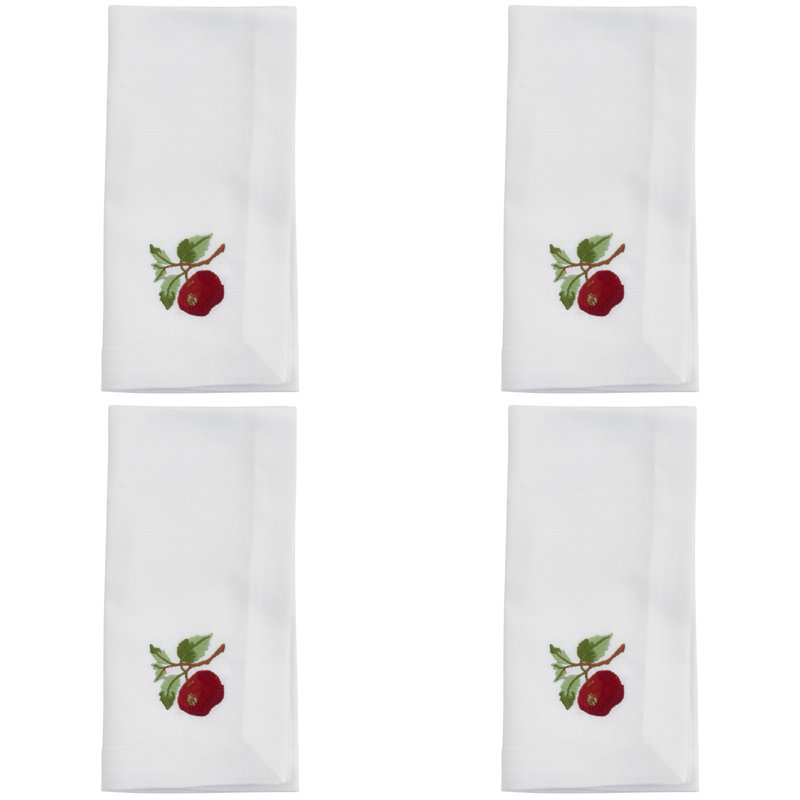 Polyester Embroidered Square Napkin