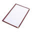 Paquet de 30 couvertures de menu pour restaurant WeChef 8,5 po x 14 po