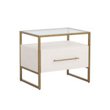 Venice Glass End Table