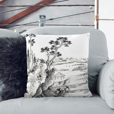Abstract Square Cushion