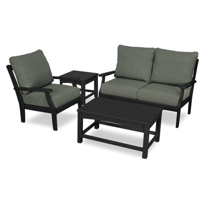 Yacht Club 4-Piece Deep Seating Set