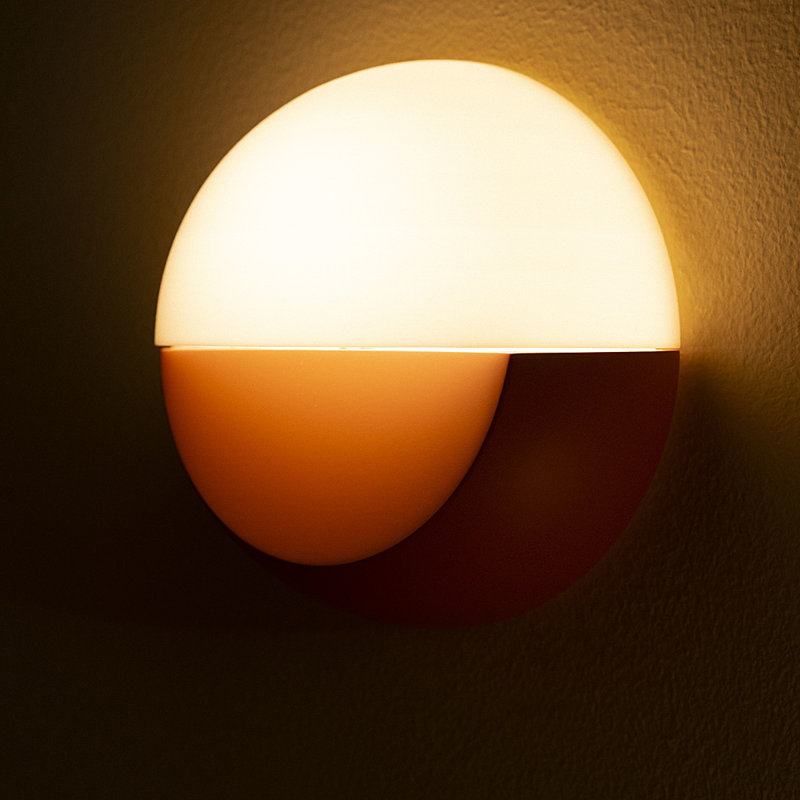 Proton Wall Sconce, Persimmon