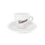 Porcelain Espresso Cup and Saucer