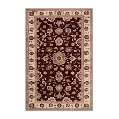 Tapis brun lavable à la machine