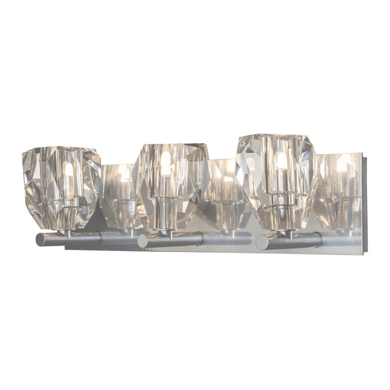 Gatsby 3 - Light Dimmable Vanity Light, Sterling