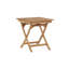Bukovinka Square Teak Solid Wood Outdoor Dining Table - 70 cm W 70 cm D