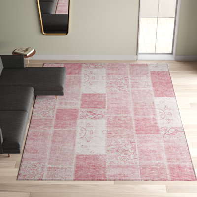 Tapis intérieur / extérieur Kaylani avec envers antidérapant