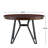 Round Dining Table (Brown)(Dining Table Only)-117345689