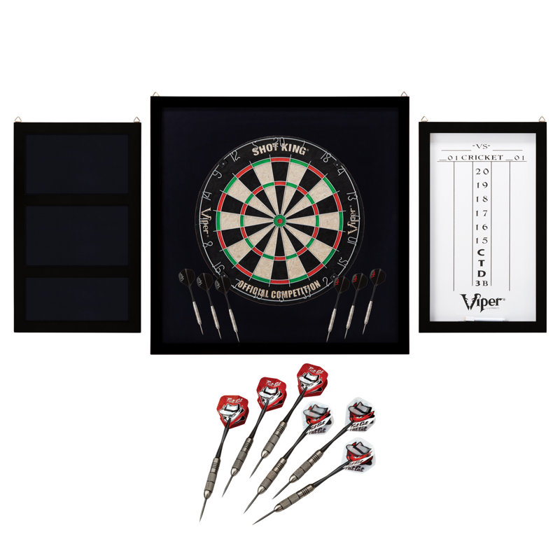 Viper Shot King Dartboard with Darts