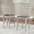 Alohna 8 - Person Solid Wood Top Four Leg Dining Set