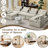 Modular Sofa, Neck Pillow-Back Lounge Sofa