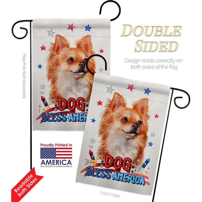 Double Sided Polyester Animal, 18.5" H x 13" W