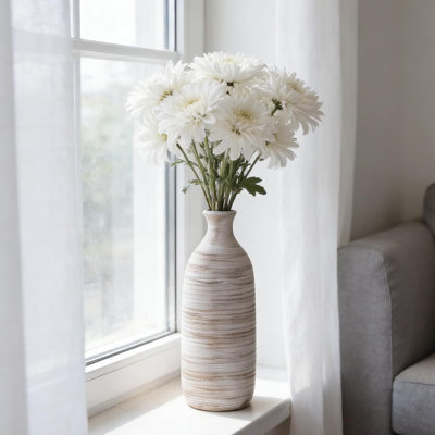 White Ceramic Vase