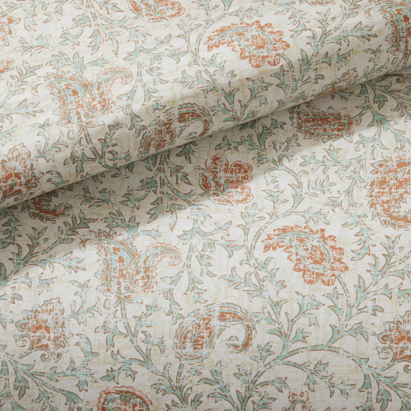 Édredon pour très grand lit - 9 pièces, coussins décoratifs corail, idée Shabby Chic