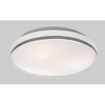 Crestview Glass Flush Mount