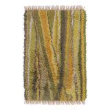 Vintage One-of-a-Kind 3'9" X 5'9" Hand Knotted Area Rug