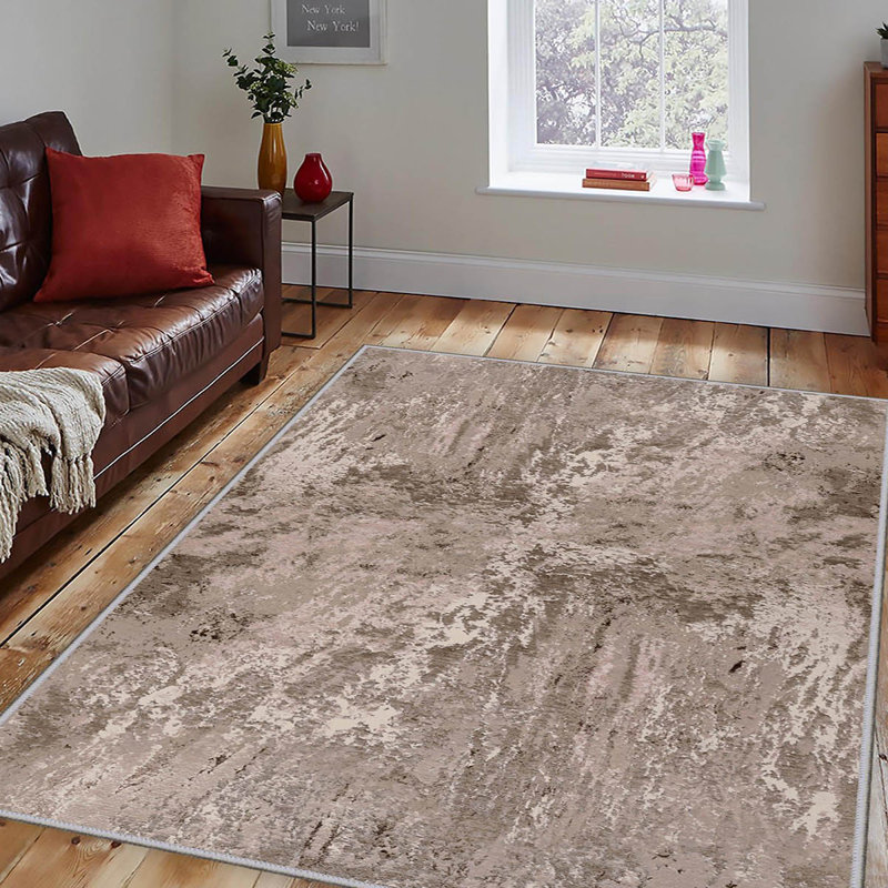 Elegant Hall Carpet, 31.5 x 78.7 inches | 100% Polyester, 0.4 inch Pile Height | Antibacterial, Non-Slip PVC Felt Dot Underside | Machine Washable, Durable Woven Design | Perfect for Entryways & Living Spaces
