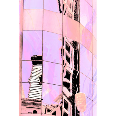 Urban Pastels III by Eva Bane - Wrapped Canvas Painting