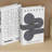 Black and White Decorative Books Set of 3,  Faux Book with Geometric Pattern for Bookshelf, Tabletop, Hotel Display and Photo Styling