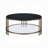 ACME Abisha Coffee Table, Sintered Stone Top & Champagne Finish