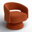 Fauteuil d'appoint pivotant Bhupendra-1821670895