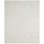 Hand Knotted Wool Area Rug in White/Cream
