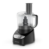 BLACK+DECKER Vegetable Chopper, Stainless Steel Blade, 8-Cup Capacity, 450W Power with Attachments to Grate, Shred, Slice, Mince, Grind, and Puree