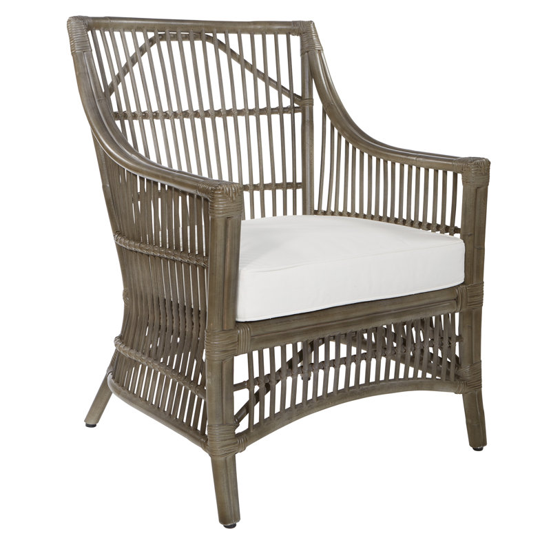 Fauteuil de 25,5 po de large Darian, Gris