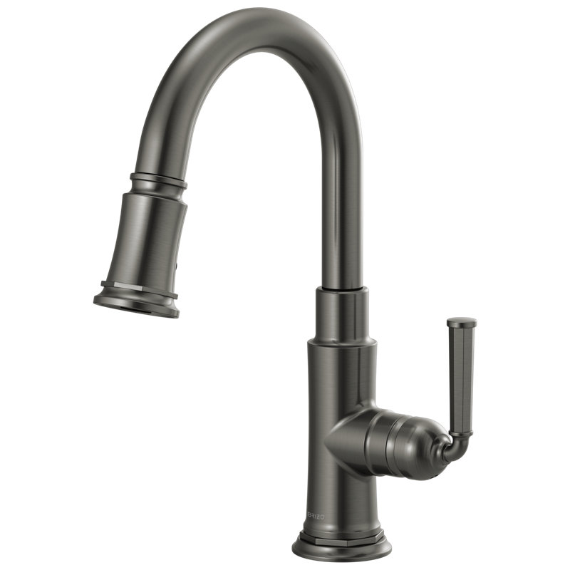 Rook® Pull-Down Bar Faucet, Luxe Steel