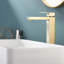 Robinet de meuble-lavabo moderne monotrou à poignée simple