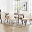 Bontrager 20'' H Linen Dining Chair - Upholstered Parsons Side Chair-815199122