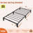 Twin Metal Bed Frame 8 Inch - No-Screw Assembly, Low Profile Platform Bed, No Box Spring, Heavy Duty Steel-1818117957
