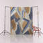 Tapis décoratif moderne multicolore à motif géométrique abstrait-1051719597