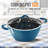 NutriChef 2.1 Quarts Non-Stick Ceramic Soup Pot