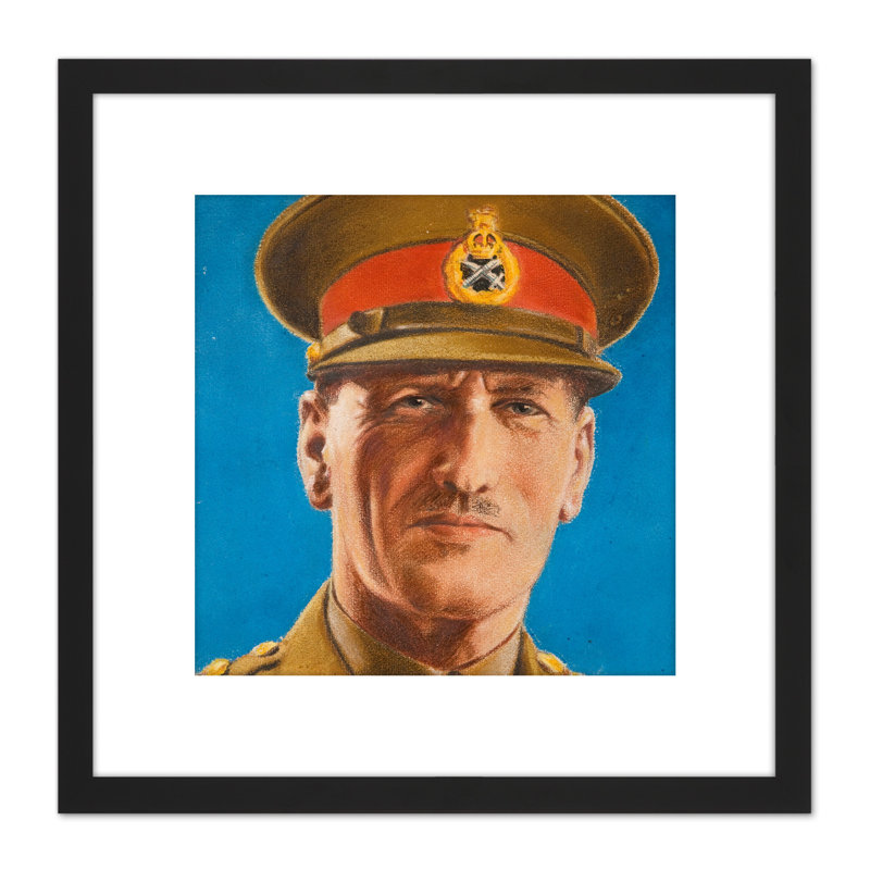 Tymim Faces WWII War UK General Auchinleck - Single Picture Frame Painting