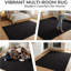 Aspire Homeware Black Modern Area Rug-1434372435-1434372433