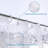 Semi-Transparent Clear Shower Curtain