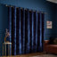 Crushed Velvet Eyelet Sheer Curtains-134842746-134842747