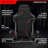 RESPAWN 110 Ergonomic Gaming Chair - Reclining Office Video Game Swivel Chair with Lumbar Support, Headrest, Heavy Duty, High Back, Racing Style Gaming Recliner Seat for Computer Gamer-78496326